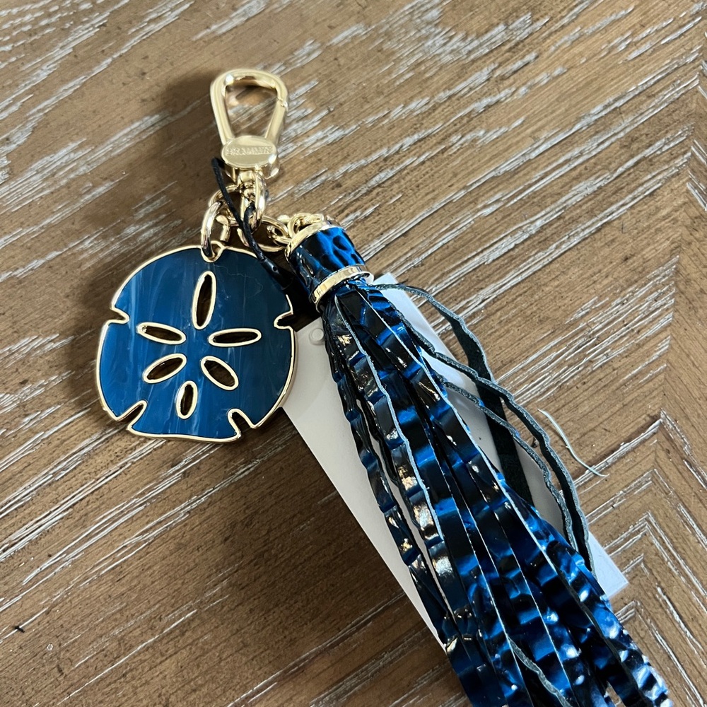 Brahmin Sand Dollar Tassel